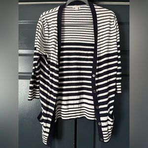Gap striped cardigan, size S